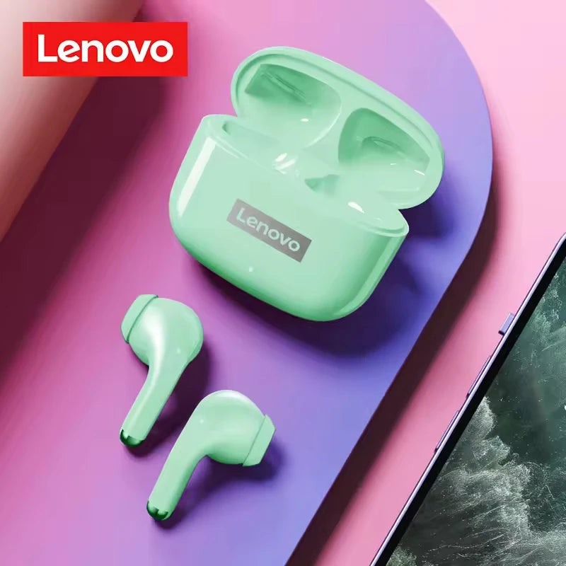 אוזניות בלוטות' TWS Lenovo LP40 Pro עם חיבור מהיר בלוטות' 5.1, עיצוב ארגונומי, מהירות שידור עוצמתית
