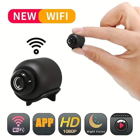 X5 HD Mini WiFi Security Camera – Baby Monitor Indoor IP Cam with Audio & Video