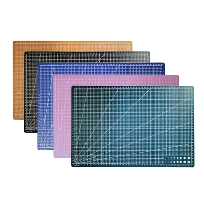A3 Self-Healing Cutting Mat 45x30x0.09cm Double-Sided Anti-Cut PVC Pad for Leather Craft Student DIY Art Projects