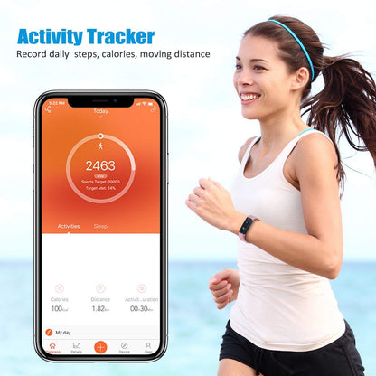 SmartFit Slim – צמיד כושר ומוניטור פעילות חכם עם רצועה נוספת במתנה