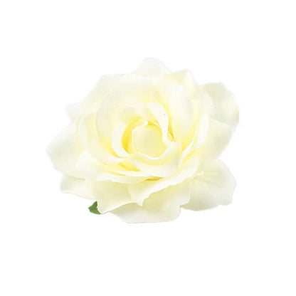 Rose Flower Hair Clips Fashion Fluffy Rose Aalligator Clip Backing Brooch Pins Accessories For Women Girl Bridal