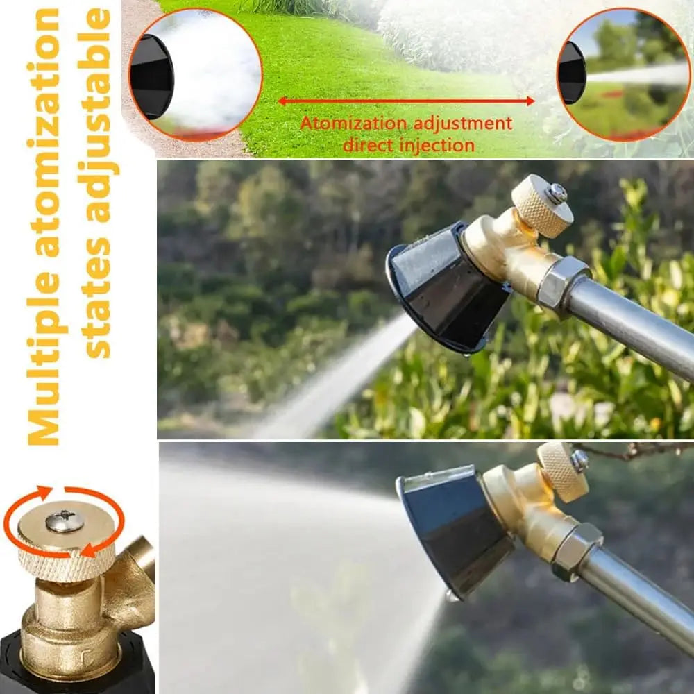 High Pressure Pesticide Sprayer Nozzle Adjustable Watering Irrigation Air Vortex Spray Nozzle Agricultural Garden Pest Control