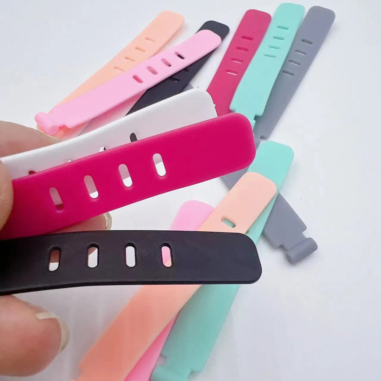 20/PCS Cable Organizer Ties Clip Charger Cord Management Silicone Wire Manager Mouse Earphone Holder Data Line Winder Straps