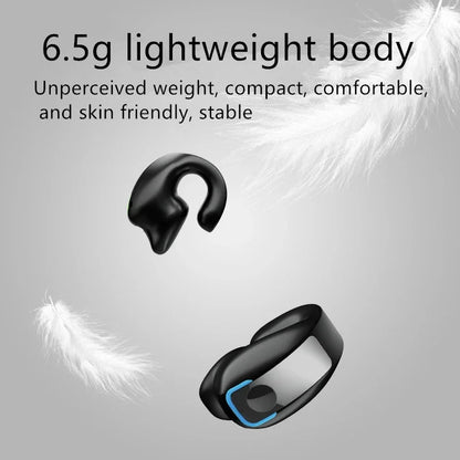 Bone Conduction Bluetooth Headset – Open-Ear Sport Earphones with Mic