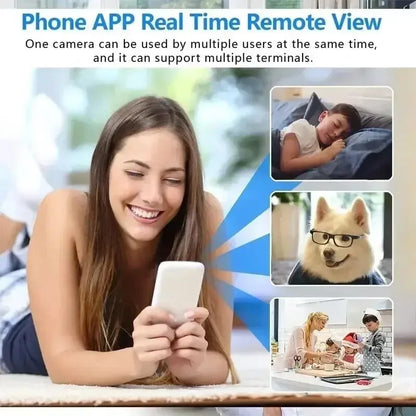 X5 HD Mini WiFi Security Camera – Baby Monitor Indoor IP Cam with Audio & Video