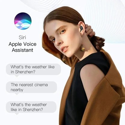 אוזניות אלחוטיות E6S Bluetooth TWS אוזניות בלוטות' אלחוטיות אוזניות אלחוטיות מבטלות רעשים עם מיקרופון