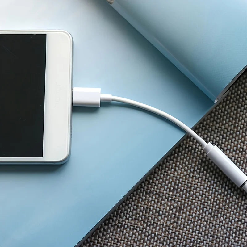 USB-C to 3.5mm Audio Adapter – Headphone Jack for iPhone, Samsung & Android
