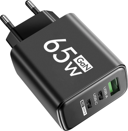 PD 65W Fast Charging Charger USB Mobile Phone Power Adapter For Samsung Huawei Xiaomi iPhone Honor Type C Quick Charge Charger