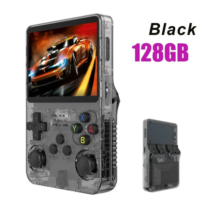 R36S Handheld Game Console 3.5Inch IPS Screen 64G Classic Retro Games Consoles  Portable Pocket Video Game Player