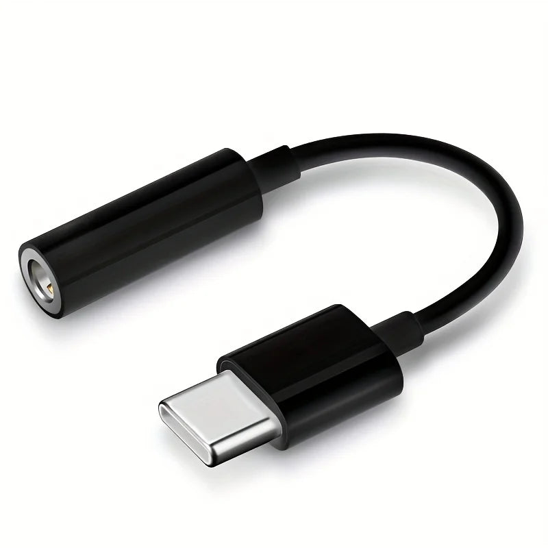 USB-C to 3.5mm Audio Adapter – Headphone Jack for iPhone, Samsung & Android