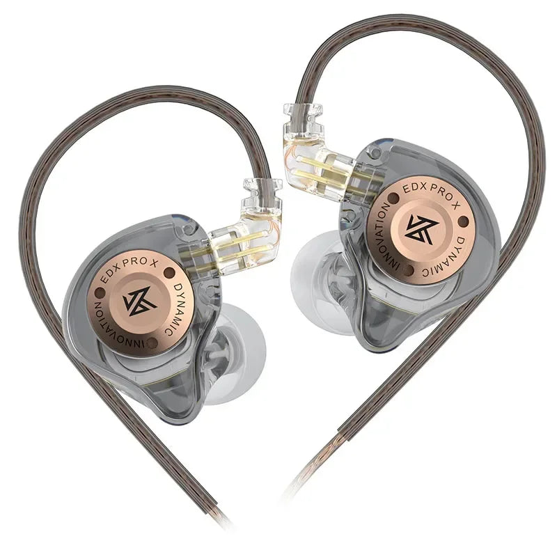 KZ EDX PRO X Dynamic Drive Earphone HIFI Bass Music Earbud Sport Noise Cancelling Headset KZ EDXPROX ZSTX ZSN PRO ZAS EDA ZVX