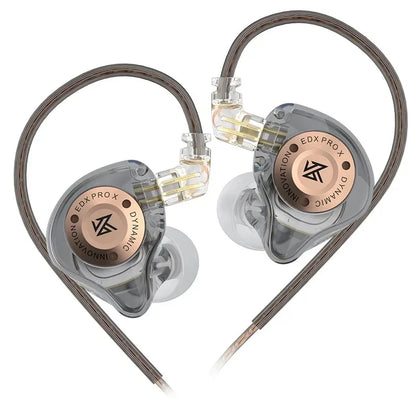 KZ EDX PRO X Dynamic Drive Earphone HIFI Bass Music Earbud Sport Noise Cancelling Headset KZ EDXPROX ZSTX ZSN PRO ZAS EDA ZVX