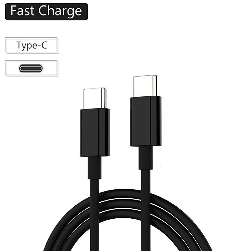 כבל USB C ל-USB Type C PD 60W טעינה מהירה כבל נתונים עבור אייפון 15 15 פרו וואווי סמסונג שיאומי קו נתונים שחור לבן 1 מטר 2 מטר 3 מטר
