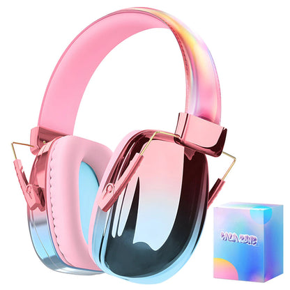 Fashionable Electroplated Earmuffs Kids Hearing protector Anti-noise