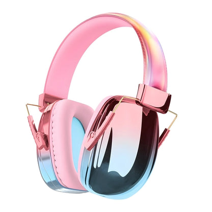 Fashionable Electroplated Earmuffs Kids Hearing protector Anti-noise