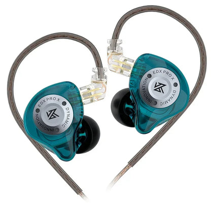 KZ EDX PRO X Dynamic Drive Earphone HIFI Bass Music Earbud Sport Noise Cancelling Headset KZ EDXPROX ZSTX ZSN PRO ZAS EDA ZVX