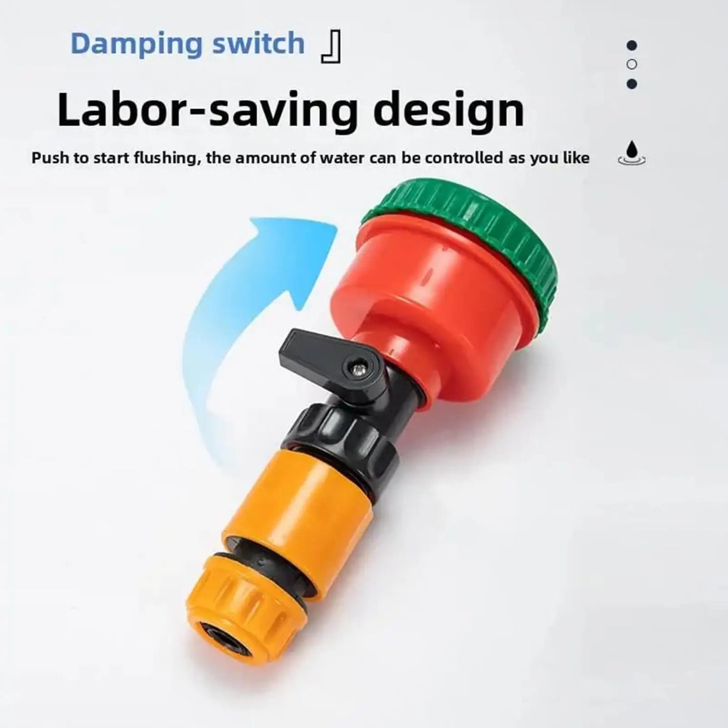 Garden Sprayer Nozzle Replacement Parts Leak-Proof Watering Tool Misting Nozzle Sprinkler Head for Outdoor Garden Lawn Patio