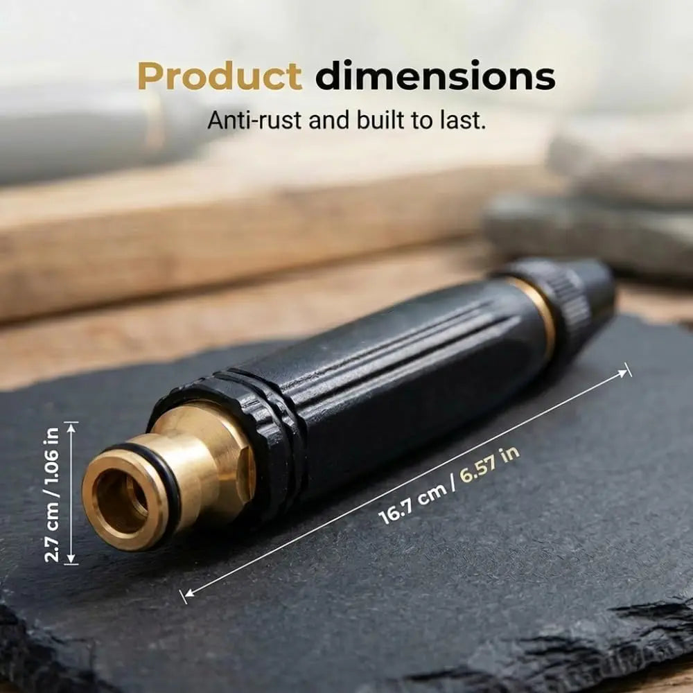 High Pressure Power Washer Nozzle ,Power Jet Water with Three Spray Modes, Multi Function Watering Sprayer for Cleaning Yard Car