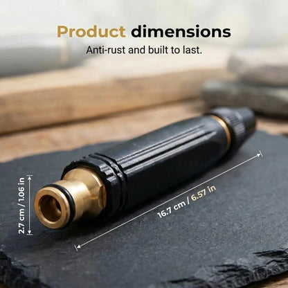 High Pressure Power Washer Nozzle ,Power Jet Water with Three Spray Modes, Multi Function Watering Sprayer for Cleaning Yard Car