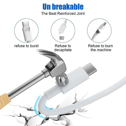 כבל USB C ל-USB Type C PD 60W טעינה מהירה כבל נתונים עבור אייפון 15 15 פרו וואווי סמסונג שיאומי קו נתונים שחור לבן 1 מטר 2 מטר 3 מטר