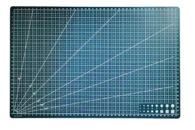 A3 Self-Healing Cutting Mat 45x30x0.09cm Double-Sided Anti-Cut PVC Pad for Leather Craft Student DIY Art Projects
