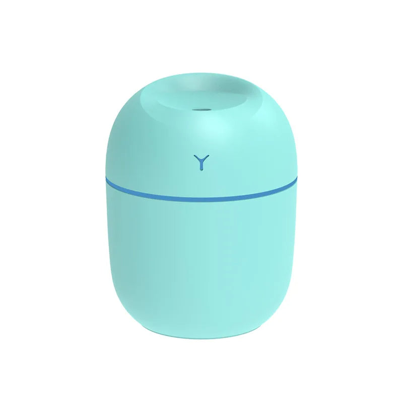 מכשיר אדים אולטרסוני נייד עם חיבור USB, מפזר שמנים אתריים ארומטיים, נורת LED