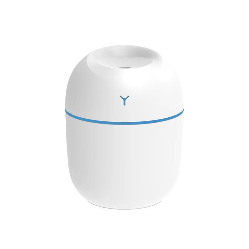 מכשיר אדים אולטרסוני נייד עם חיבור USB, מפזר שמנים אתריים ארומטיים, נורת LED