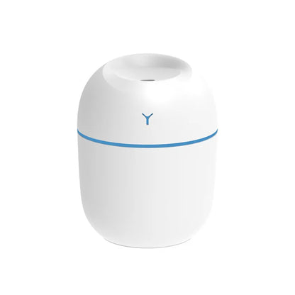 מכשיר אדים אולטרסוני נייד עם חיבור USB, מפזר שמנים אתריים ארומטיים, נורת LED