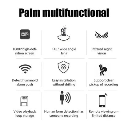 X5 HD Mini WiFi Security Camera – Baby Monitor Indoor IP Cam with Audio & Video