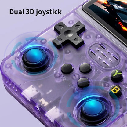 R36S Handheld Game Console 3.5Inch IPS Screen 64G Classic Retro Games Consoles  Portable Pocket Video Game Player