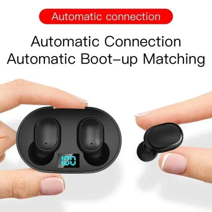 אוזניות אלחוטיות E6S Bluetooth TWS אוזניות בלוטות' אלחוטיות אוזניות אלחוטיות מבטלות רעשים עם מיקרופון