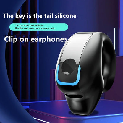 Bone Conduction Bluetooth Headset – Open-Ear Sport Earphones with Mic