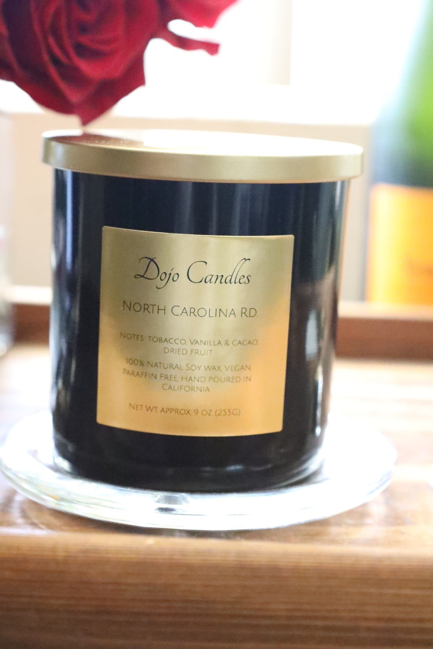 North Carolina Rd (Tobacco Vanille inspired) Luxury Candle