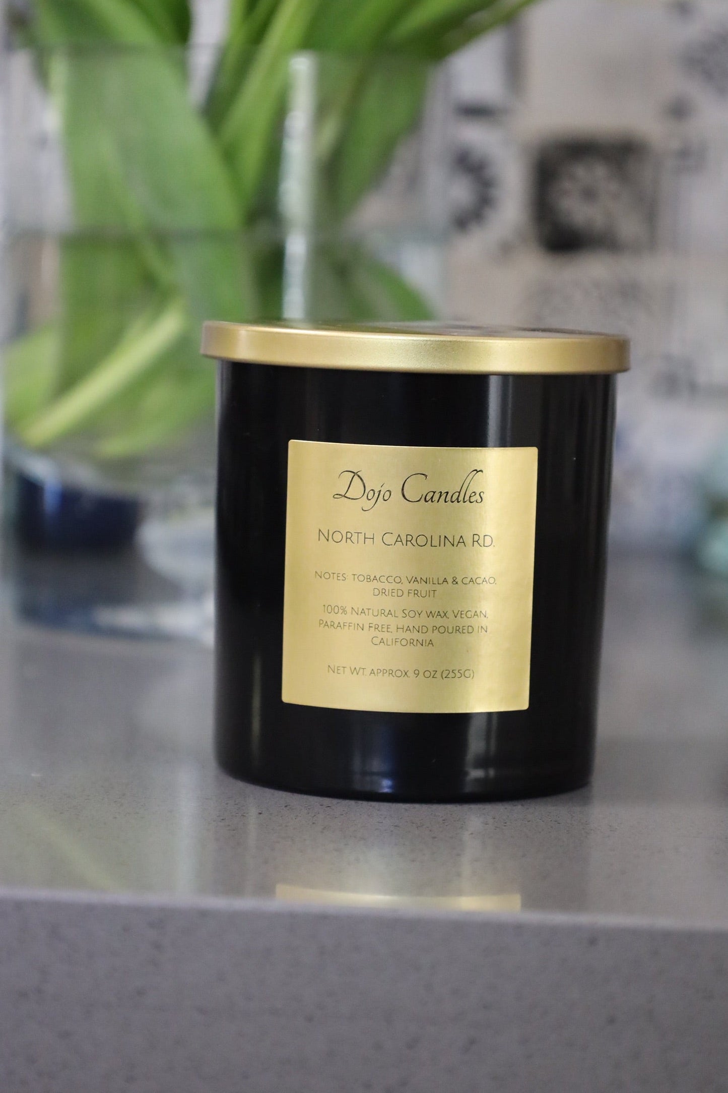 North Carolina Rd (Tobacco Vanille inspired) Luxury Candle