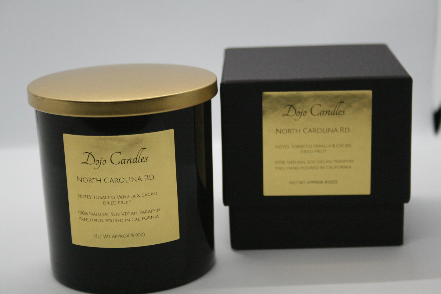 North Carolina Rd (Tobacco Vanille inspired) Luxury Candle