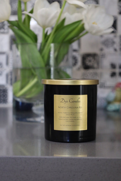 North Carolina Rd (Tobacco Vanille inspired) Luxury Candle